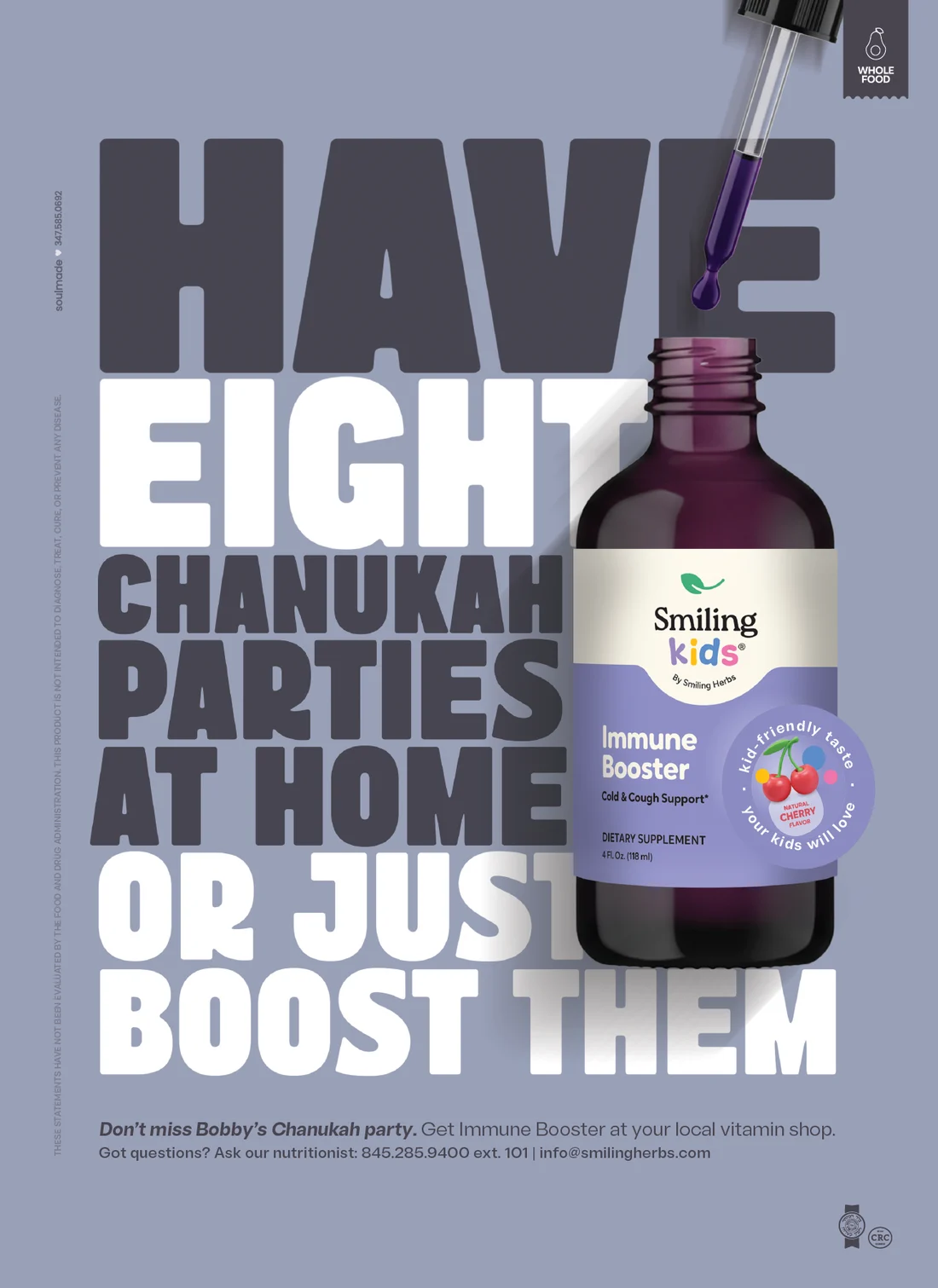 Smiling Herbs ad creative